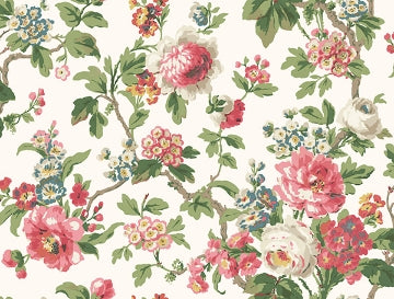Beatrix Vintage Floral FUCHSIA