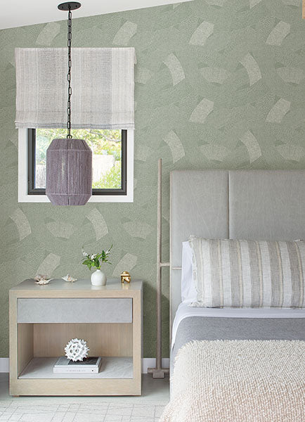 Tania Light Brown Woven Abstract Wallpaper by Artistic Abstracts