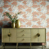 Sprig & Heron Wallpaper by Open Sheet
