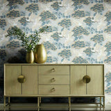 Sprig & Heron Wallpaper by Open Sheet