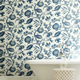 Watercolor Jacobean Wallpaper by Open Sheet