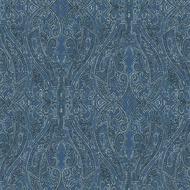 Ascot Damask Wallpaper by Ronald Redding Wallpaper