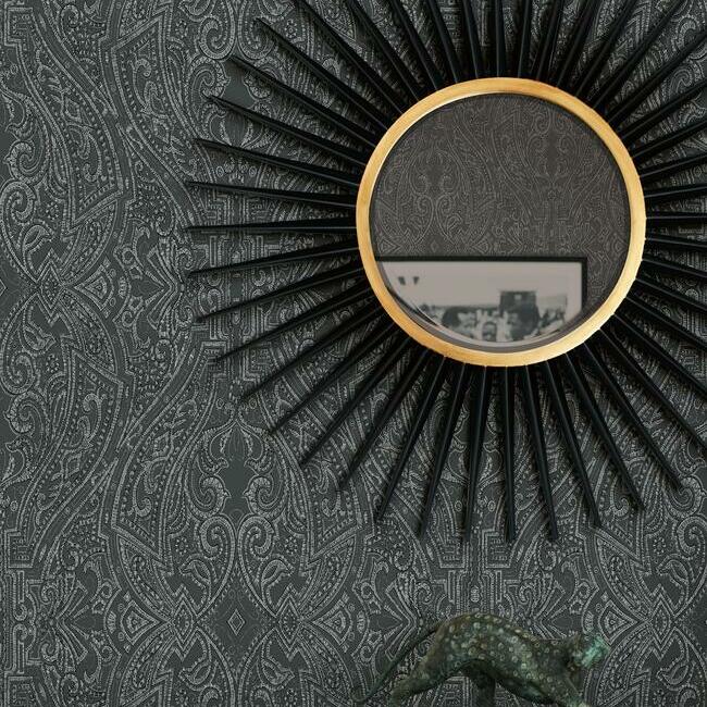 Ascot Damask Wallpaper by Ronald Redding Wallpaper