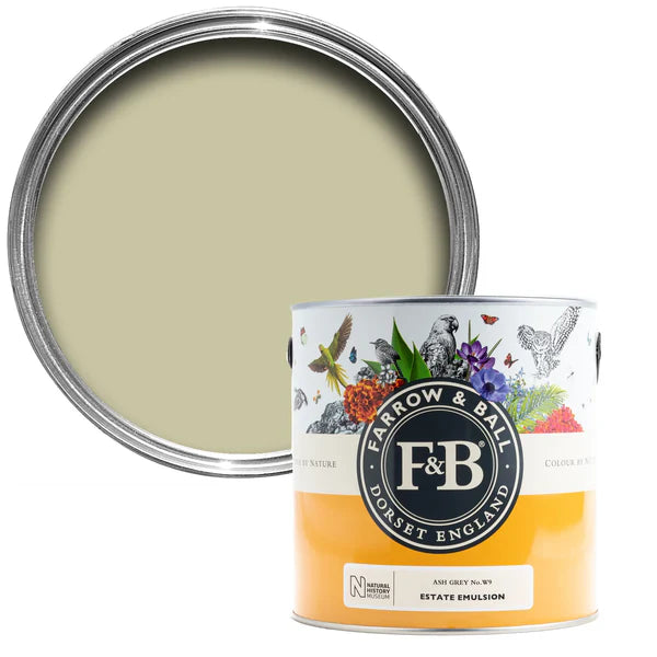 Ash Grey No. W9 - Farrow & Ball Paint