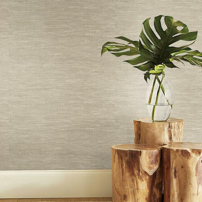 Paper & Thread Weave Wallpaper by Antonina Vella Wallpaper