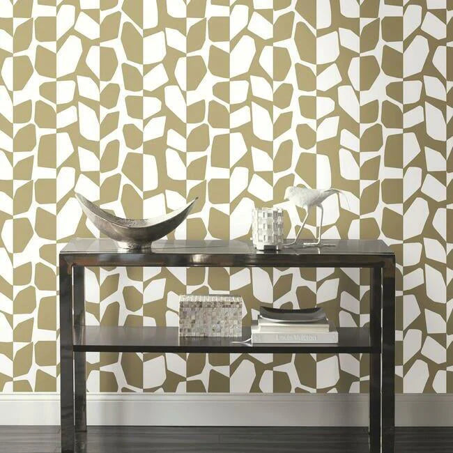 Primitive Vines Wallpaper by Black & White Resource Library