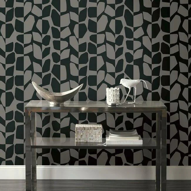 Primitive Vines Wallpaper by Black & White Resource Library