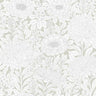 Wood Block Blooms Wallpaper by Black & White Resource Library