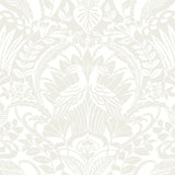 Egret Damask Wallpaper by Damask Resource Library