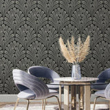 Shell Damask Wallpaper by Damask Resource Library