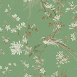 Bird And Blossom Chinoserie Wallpaper by Ronald Redding Wallpaper