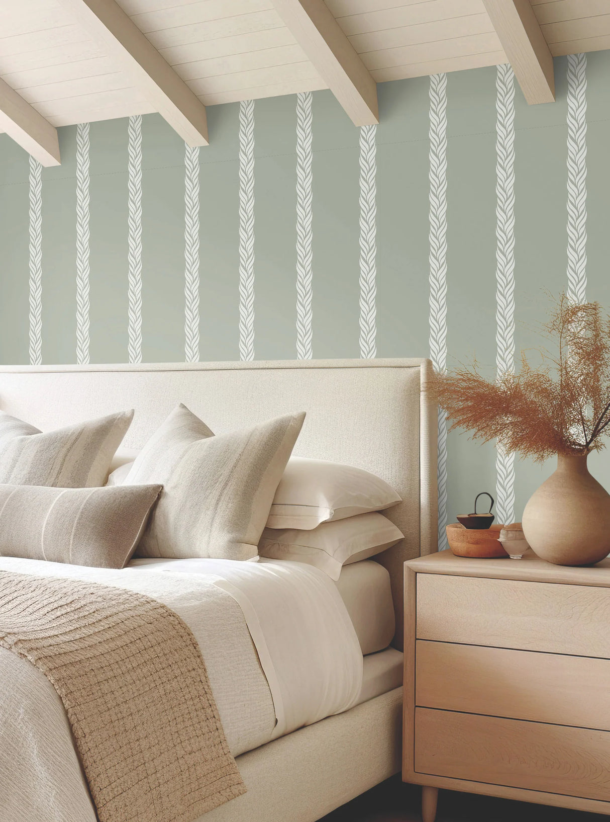 Braided Stripe Wallpaper by Ronald Redding Wallpaper