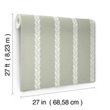 Braided Stripe Wallpaper by Ronald Redding Wallpaper