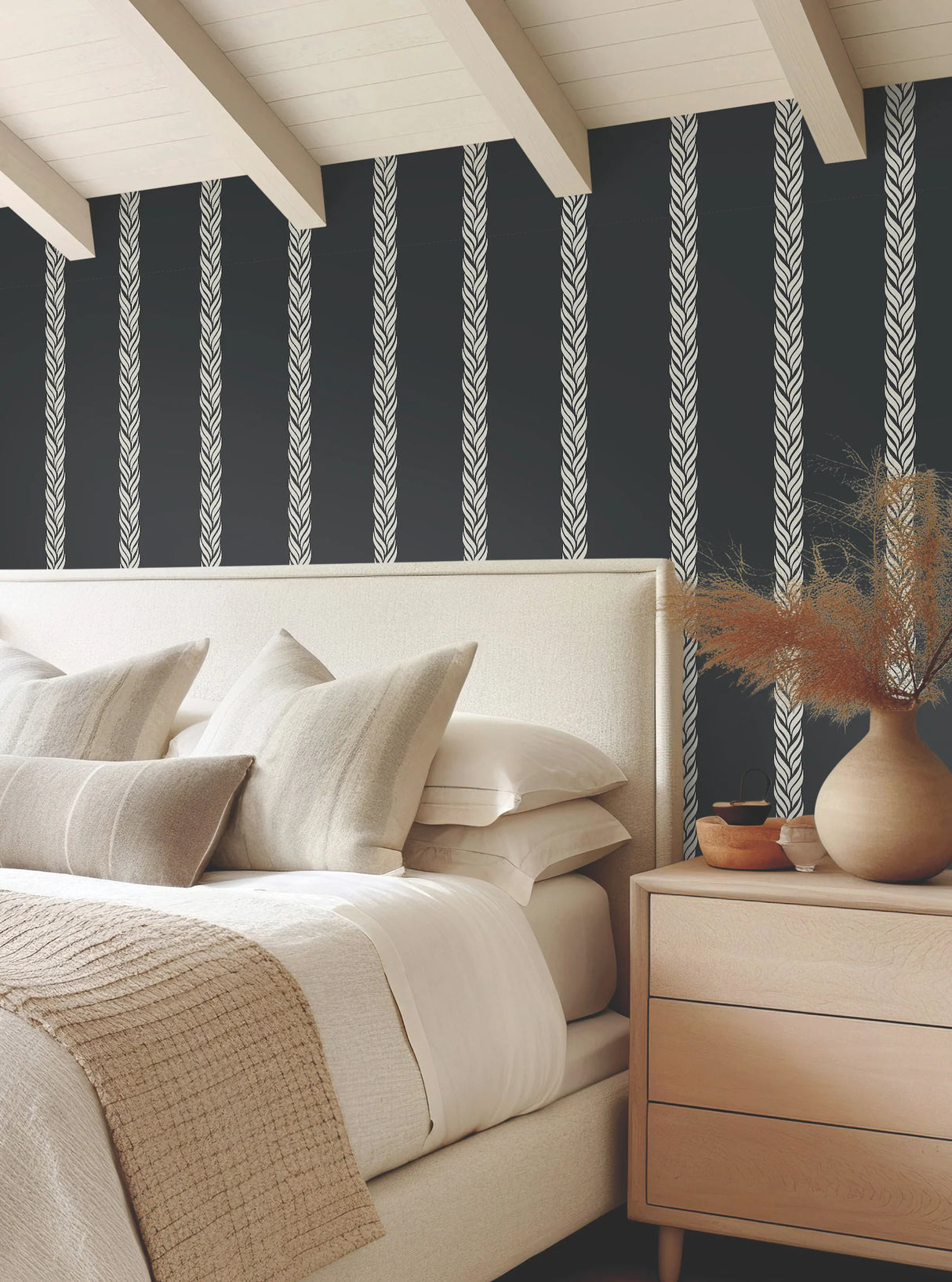 Braided Stripe Wallpaper by Ronald Redding Wallpaper