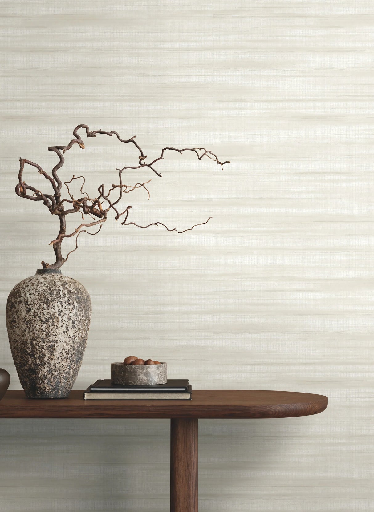 Brushed Linen Wallpaper by Ronald Redding Wallpaper