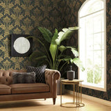 Nouveau Damask Wallpaper by Antonina Vella Wallpaper