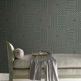 Diverging Diamonds Wallpaper by Candice Olson Wallcoverings