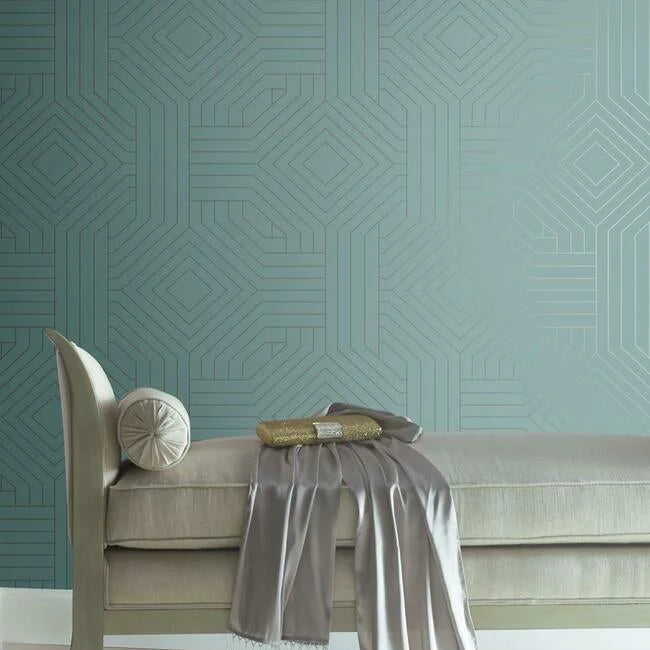Diverging Diamonds Wallpaper by Candice Olson Wallcoverings