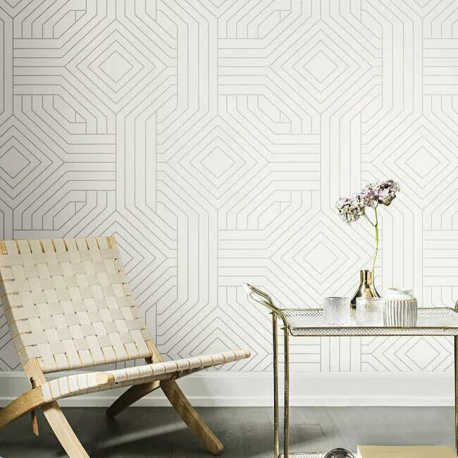 Diverging Diamonds Wallpaper by Candice Olson Wallcoverings