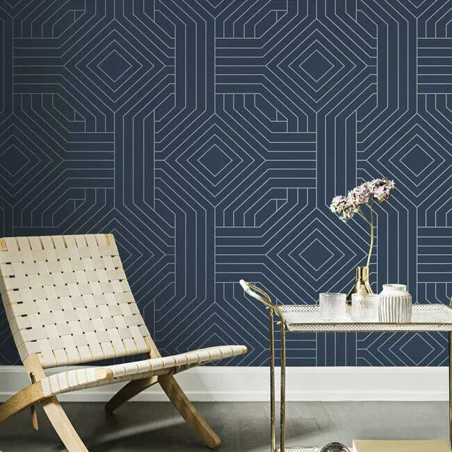 Diverging Diamonds Wallpaper by Candice Olson Wallcoverings