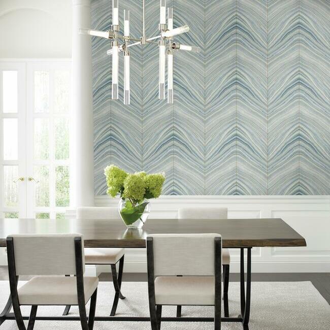 Onyx Strata Wallpaper by Candice Olson Wallcoverings