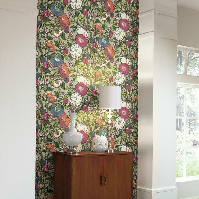 Vincent Poppies Wallpaper by Open Sheet