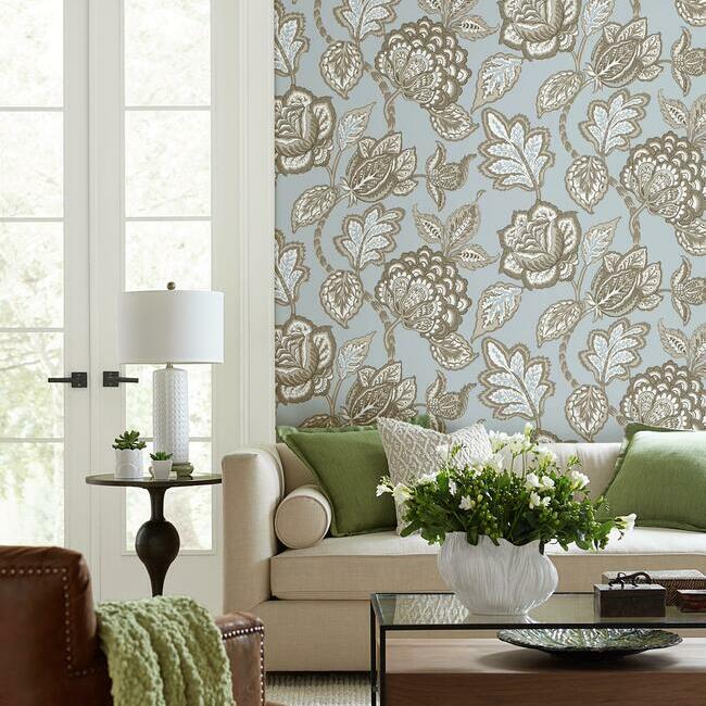 Mid Summer Jacobean Wallpaper by Open Sheet