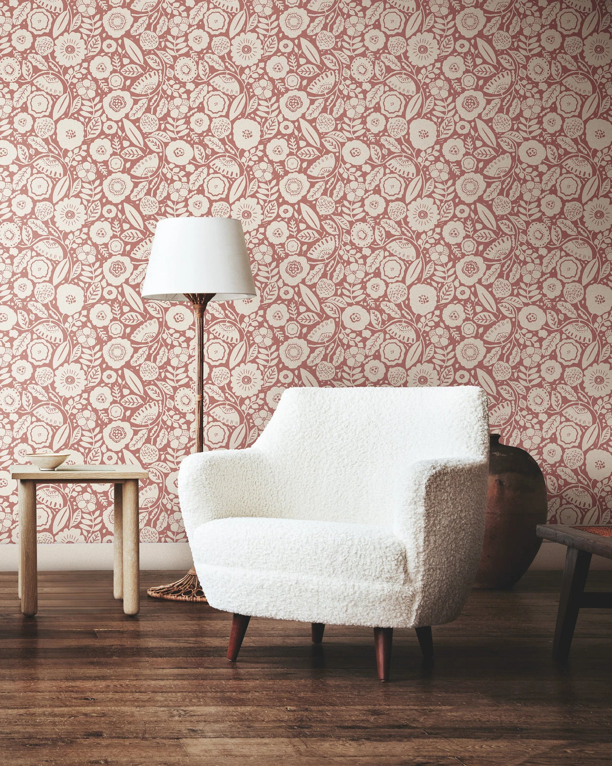 Camille Blossom Wallpaper by Lemieux Et Cie Wallpaper
