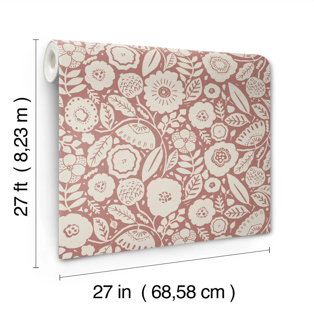 Camille Blossom Wallpaper by Lemieux Et Cie Wallpaper