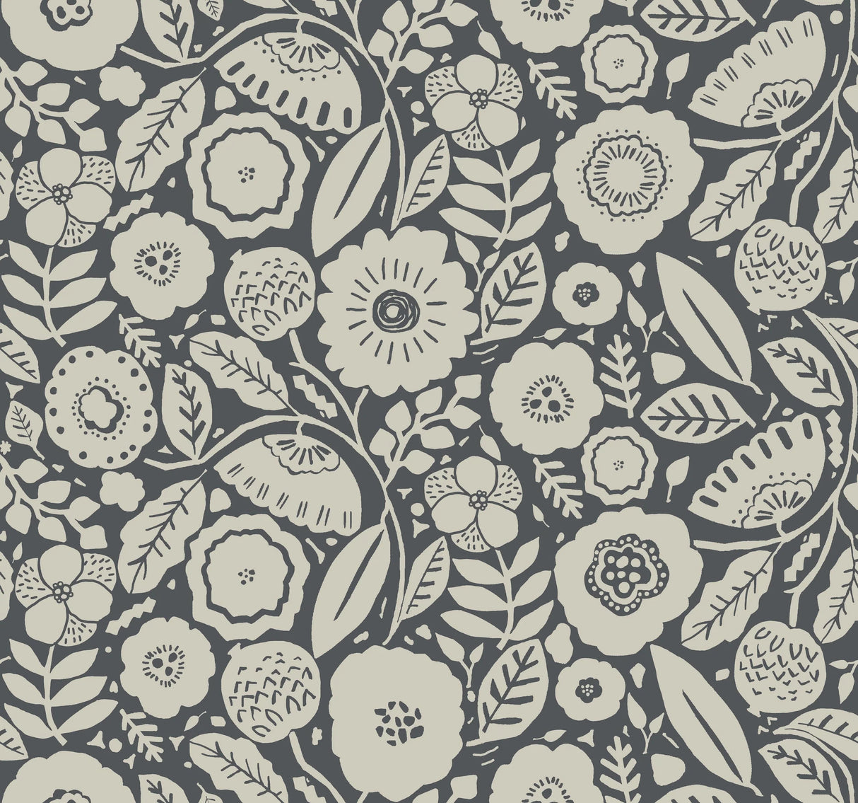 Camille Blossom Wallpaper by Lemieux Et Cie Wallpaper