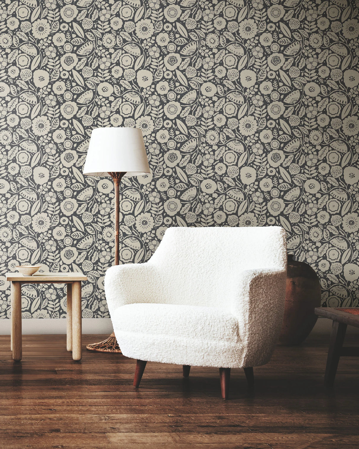 Camille Blossom Wallpaper by Lemieux Et Cie Wallpaper