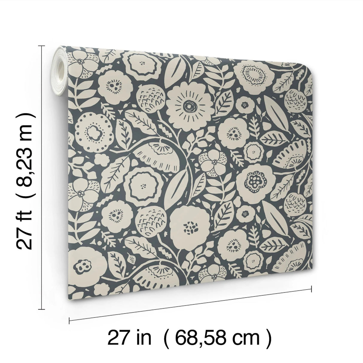 Camille Blossom Wallpaper by Lemieux Et Cie Wallpaper