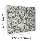 Camille Blossom Wallpaper by Lemieux Et Cie Wallpaper