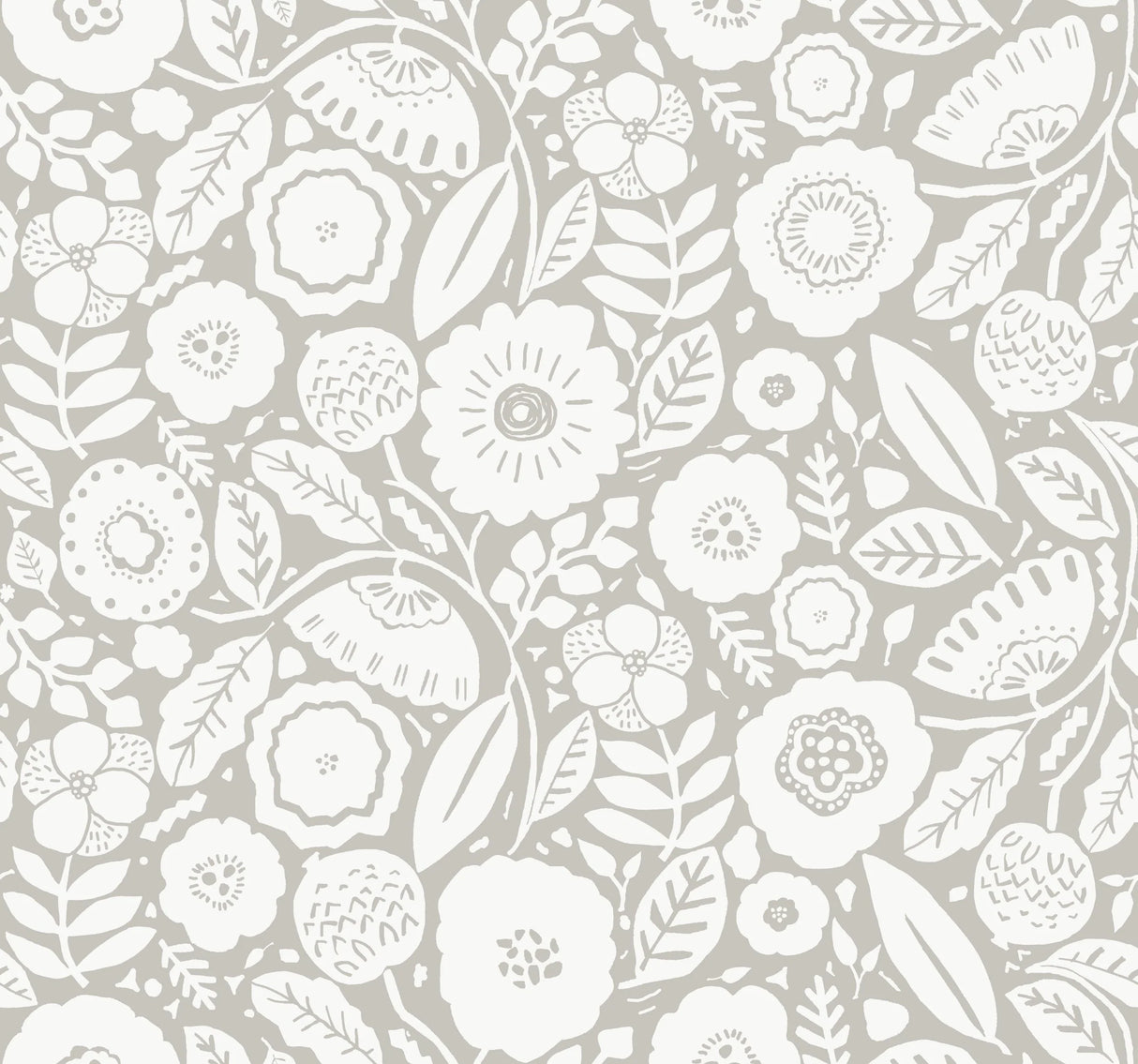 Camille Blossom Wallpaper by Lemieux Et Cie Wallpaper