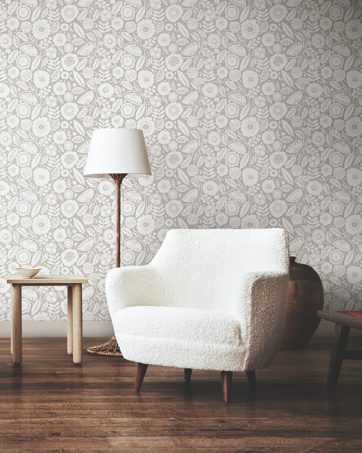 Camille Blossom Wallpaper by Lemieux Et Cie Wallpaper