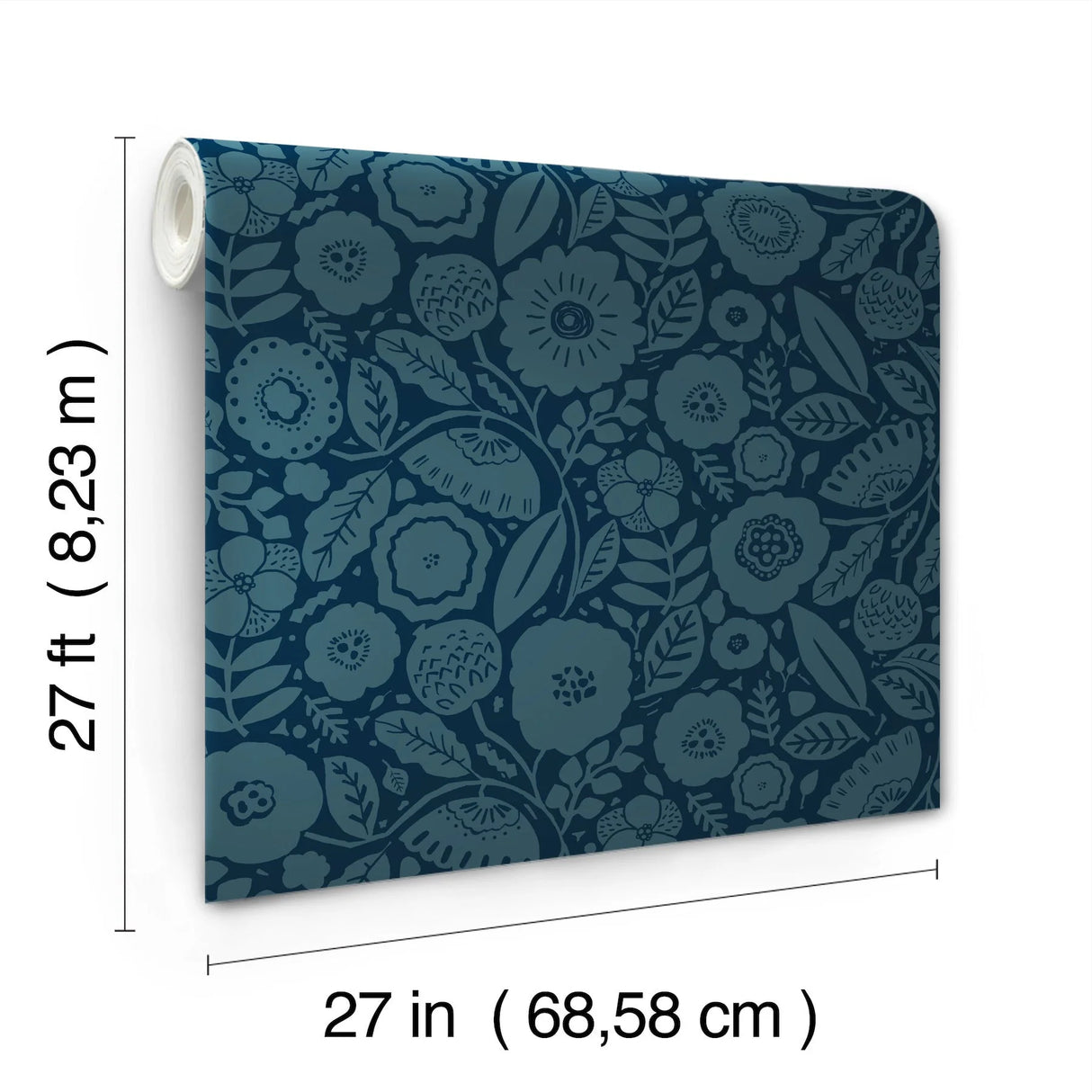 Camille Blossom Wallpaper by Lemieux Et Cie Wallpaper