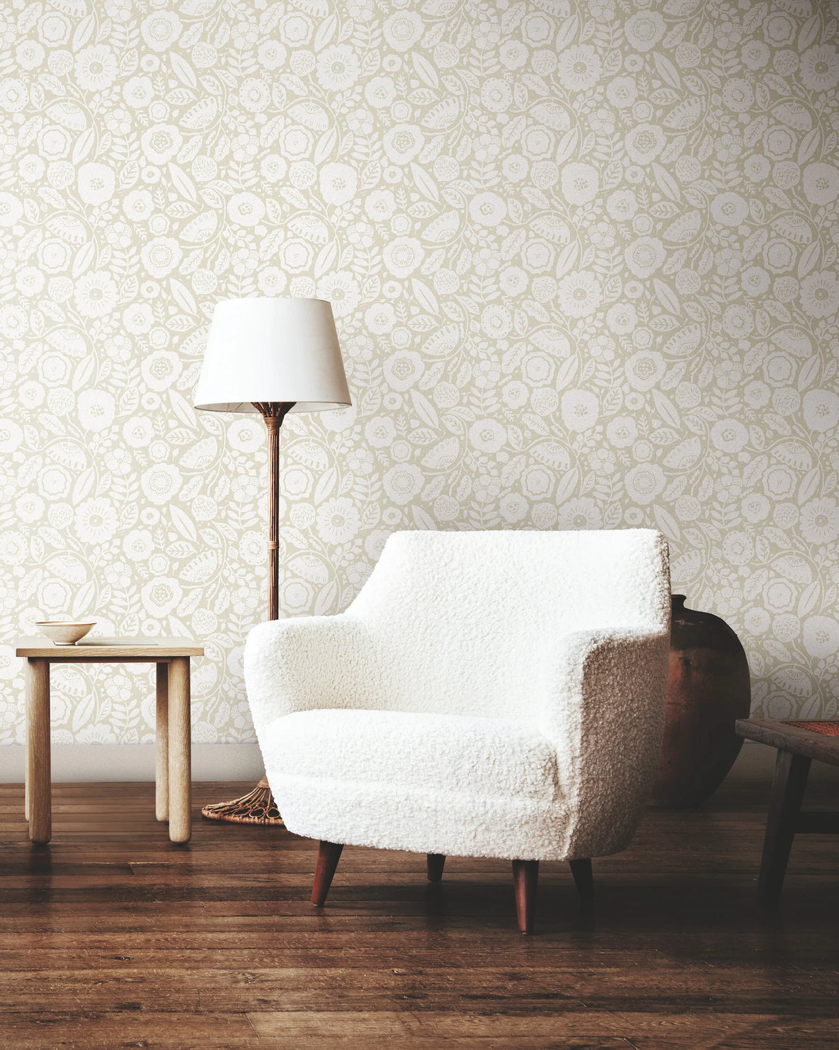 Camille Blossom Wallpaper by Lemieux Et Cie Wallpaper