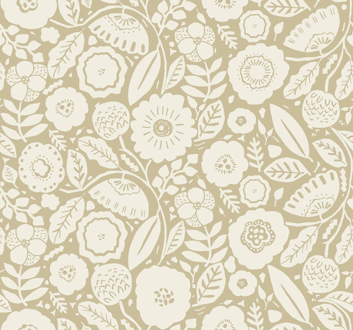 Camille Blossom Wallpaper by Lemieux Et Cie Wallpaper