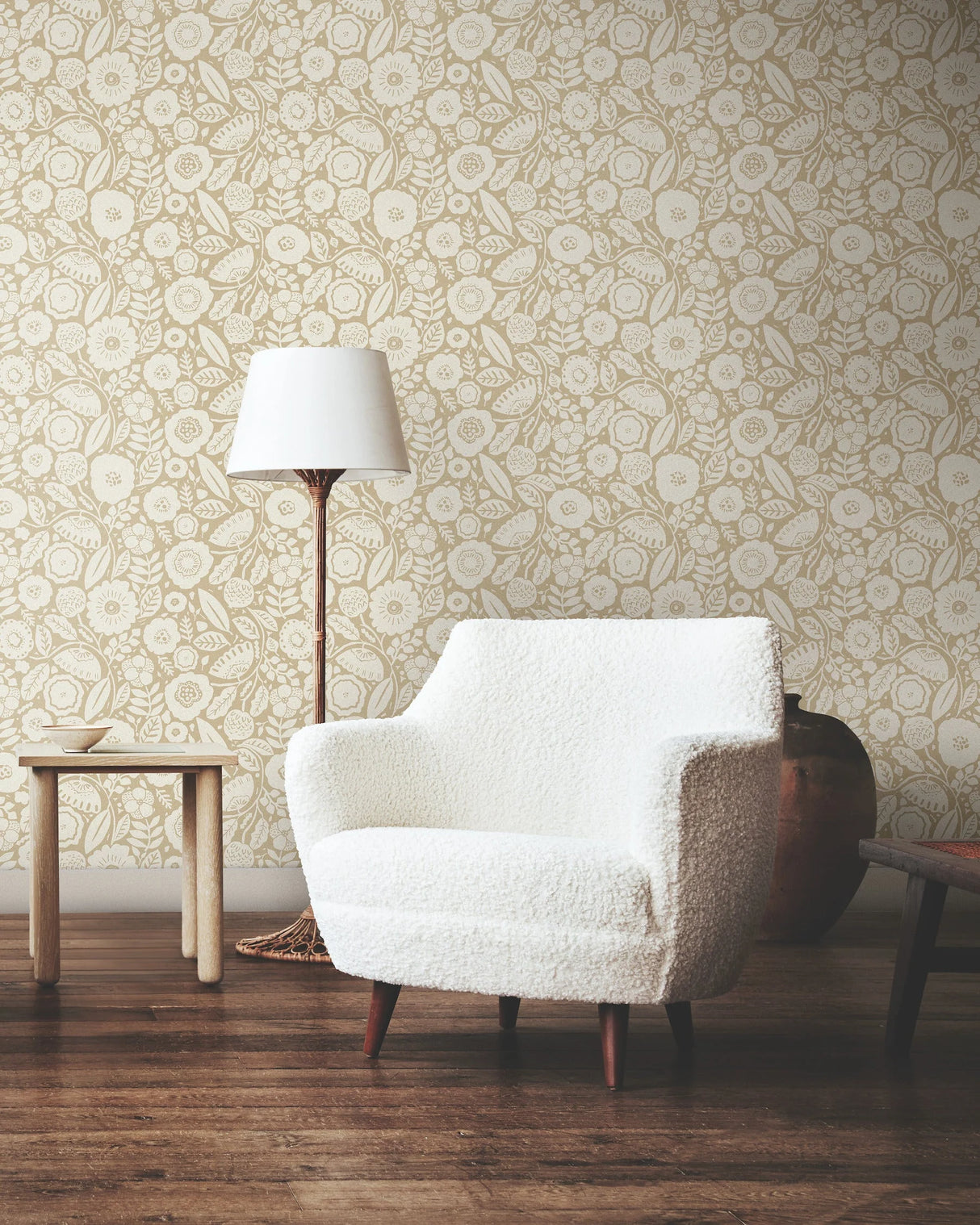 Camille Blossom Wallpaper by Lemieux Et Cie Wallpaper