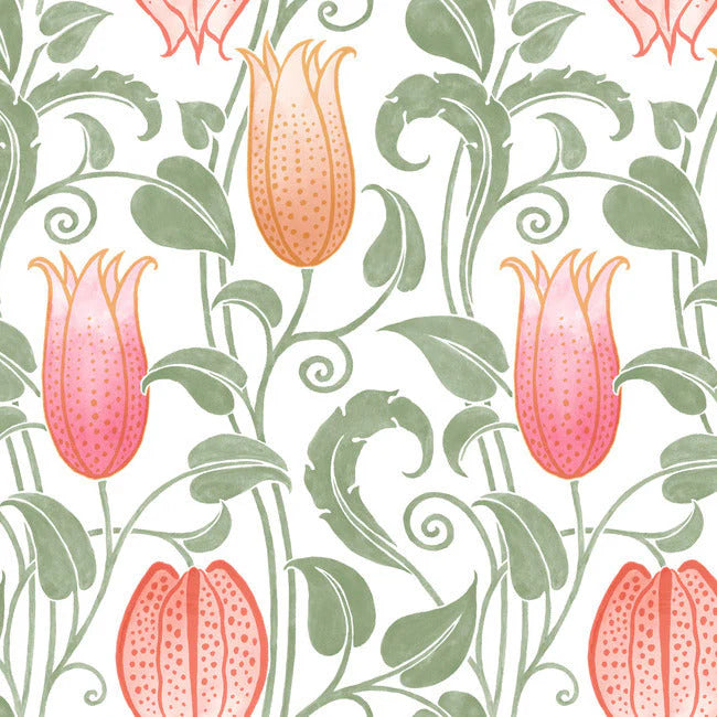 Canterbury Bells Wallpaper by Ronald Redding Wallpaper