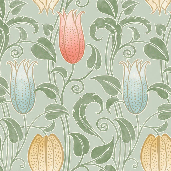 Canterbury Bells Wallpaper by Ronald Redding Wallpaper