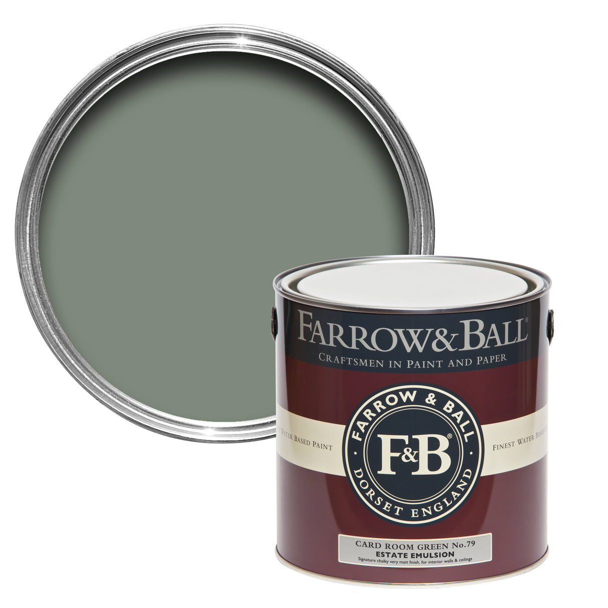 Card Room Green No. 79 - Farrow & Ball Paint