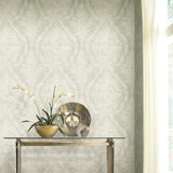 Charleston Damask Wallpaper by Ronald Redding Wallpaper