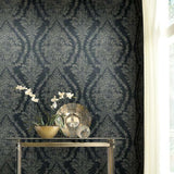 Charleston Damask Wallpaper by Ronald Redding Wallpaper