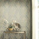 Charleston Damask Wallpaper by Ronald Redding Wallpaper