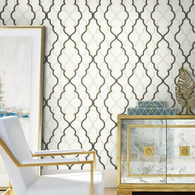 Double Damask Wallpaper by Candice Olson Wallcoverings