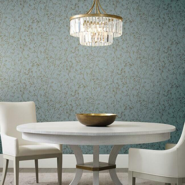 Luminous Branches Wallpaper by Antonina Vella Wallpaper