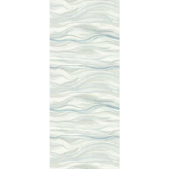 Currents Mural Wall Mural Wallpaper by Antonina Vella Wallpaper