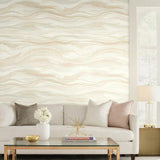 Currents Mural Wall Mural Wallpaper by Antonina Vella Wallpaper