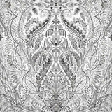 Jaipur Paisley Damask Wall Mural by Damask Resource Library